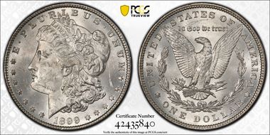 1899 $1 MS62