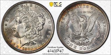 1883-O $1 MS65