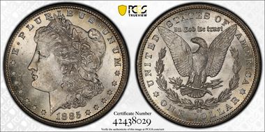 1885-CC $1 MS62