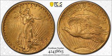 1914 $20 MS63