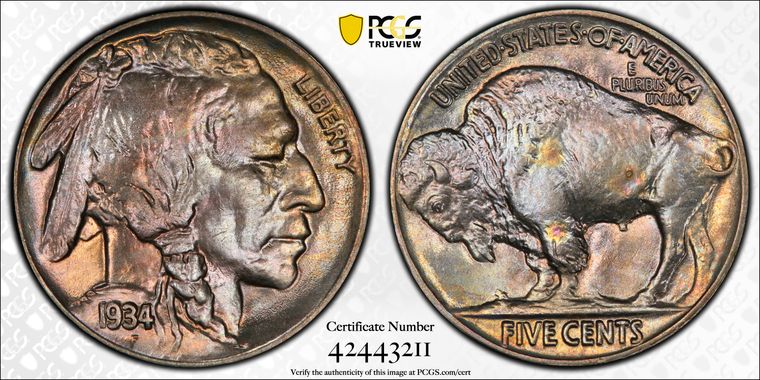 Cert 42443211 - Coin Image