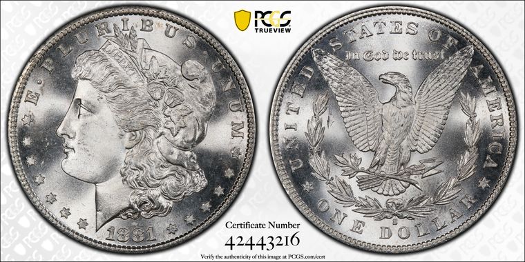 Cert 42443216 - Coin Image