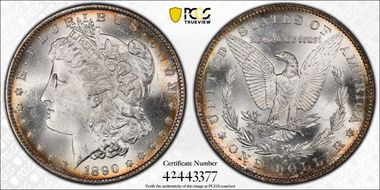 1890-S $1 MS63