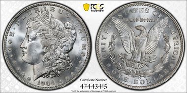 1904-O $1 MS66+