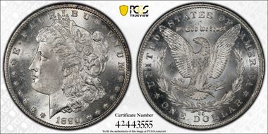 1890-CC $1 MS61