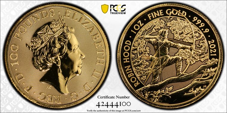 Cert 42444100 - Coin Image