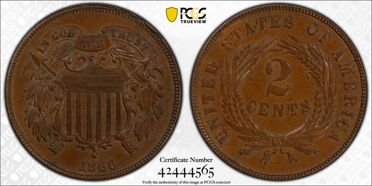 Cert 42444565 - Coin Image