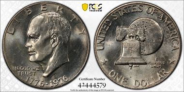 1976-D $1 Type 2 MS66