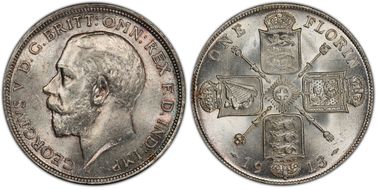 1913 Florin S-4012 MS64
