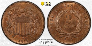 1871 2C MS65RB