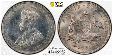 1936(m) Florin KM-27  Ag N1