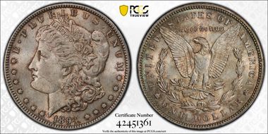 1894 $1 MS62