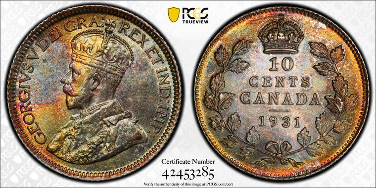 Cert 42453285 - Coin Image