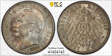 1912-G 3 Mk J-39 AU58