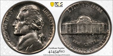 1954-D/D 5C RPM FS-501 MS64