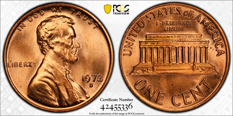 Cert 42455336 - Coin Image