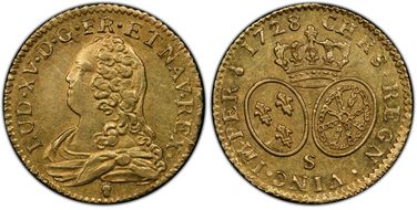 1728-S L.D'Or Gad-340 AU58