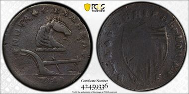 1788 NJ 1/2P Fox Before Legend, Maris 77-dd F15BN