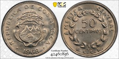 1968-BCCR 50C MS66