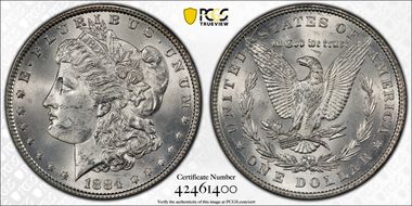 1884 $1 N1