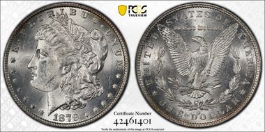 1879-O $1 MS62