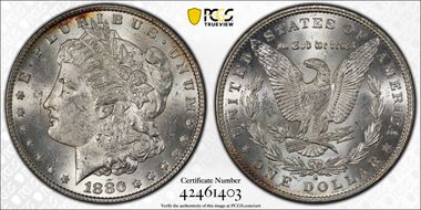 1880/9-S $1 MS62