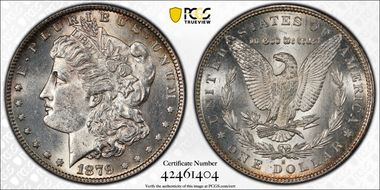 1879-S $1 AU58
