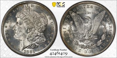 1881-S $1 MS63