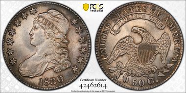 1830 50C O-123 MS62+