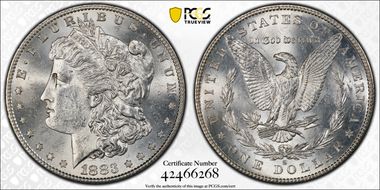 1883-S $1 MS61