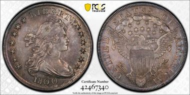 1800 $1 AMERICAI AU53