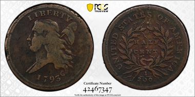 1793 1/2C VG10BN