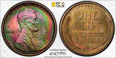 1909 VDB 1C MS66RB