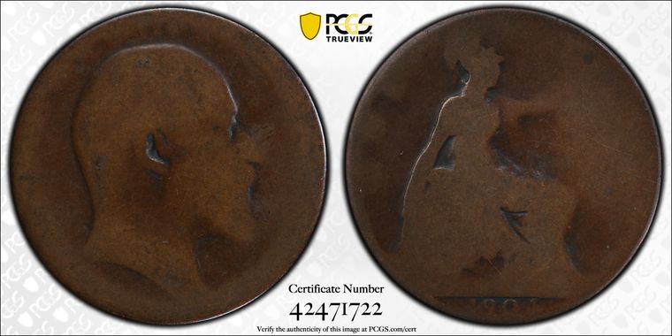 Cert 42471722 - Coin Image