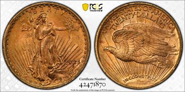 1923 $20 MS63