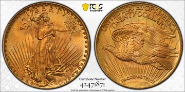 1924 $20 MS65