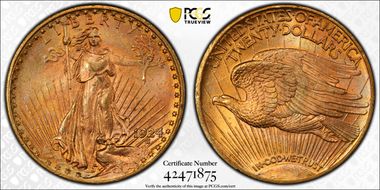 1924 $20 MS64