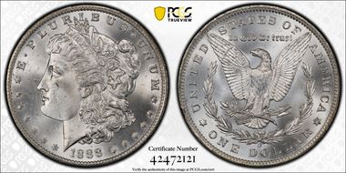 1888-O $1 MS65