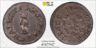 1783 MD 3P Chalmers AU58