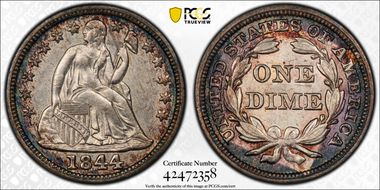 1844 10C MS61