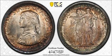 1921 50C Missouri MS64+