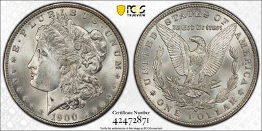 1900-O $1 MS66