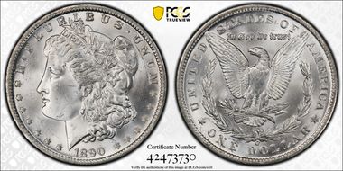 1890-O $1 MS64