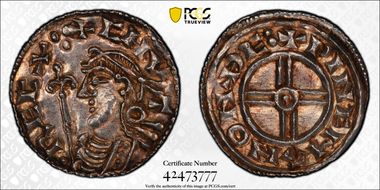 (1029-36) 1D S-1159 Cnut MS63