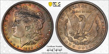 1889 $1 MS62