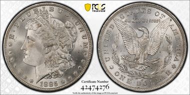 1885-O $1 MS66+