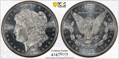 1883-CC $1 MS64PL