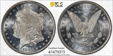 1882-O $1 MS63PL