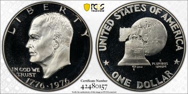 1976-S $1 Silver PR67DCAM