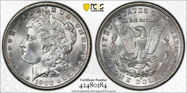 1900-O $1 MS66